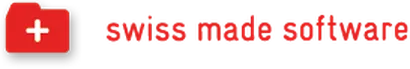 Logo „swiss made software“ – Apalion AG ist zertifizierter Anbieter von Schweizer Softwarelösungen<br />
