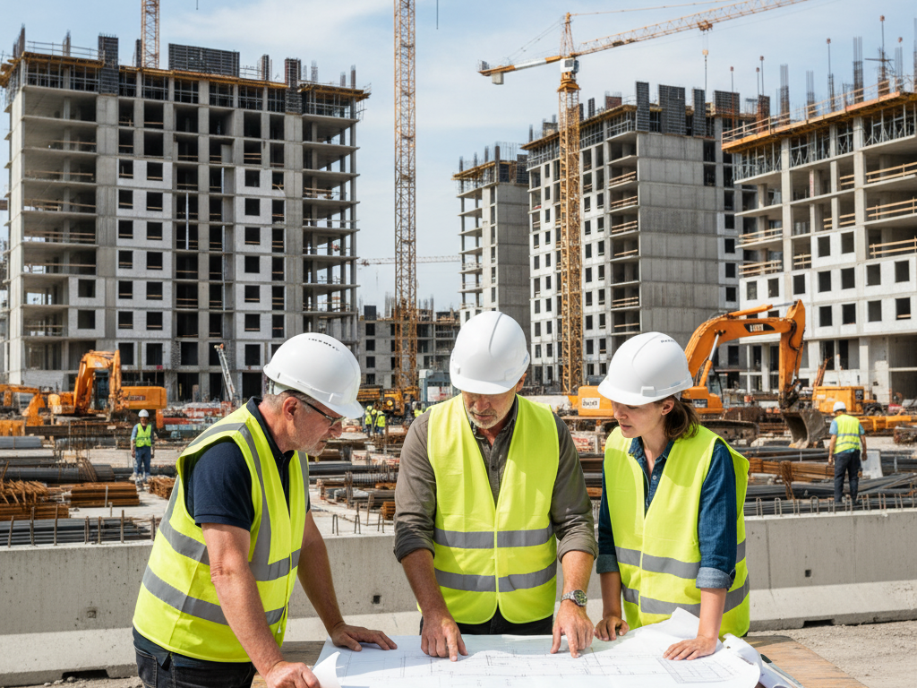Baugewerbe Grossbaustelle