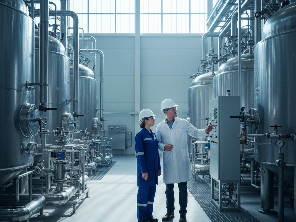 Chemieindustrie Lagerhaltung
