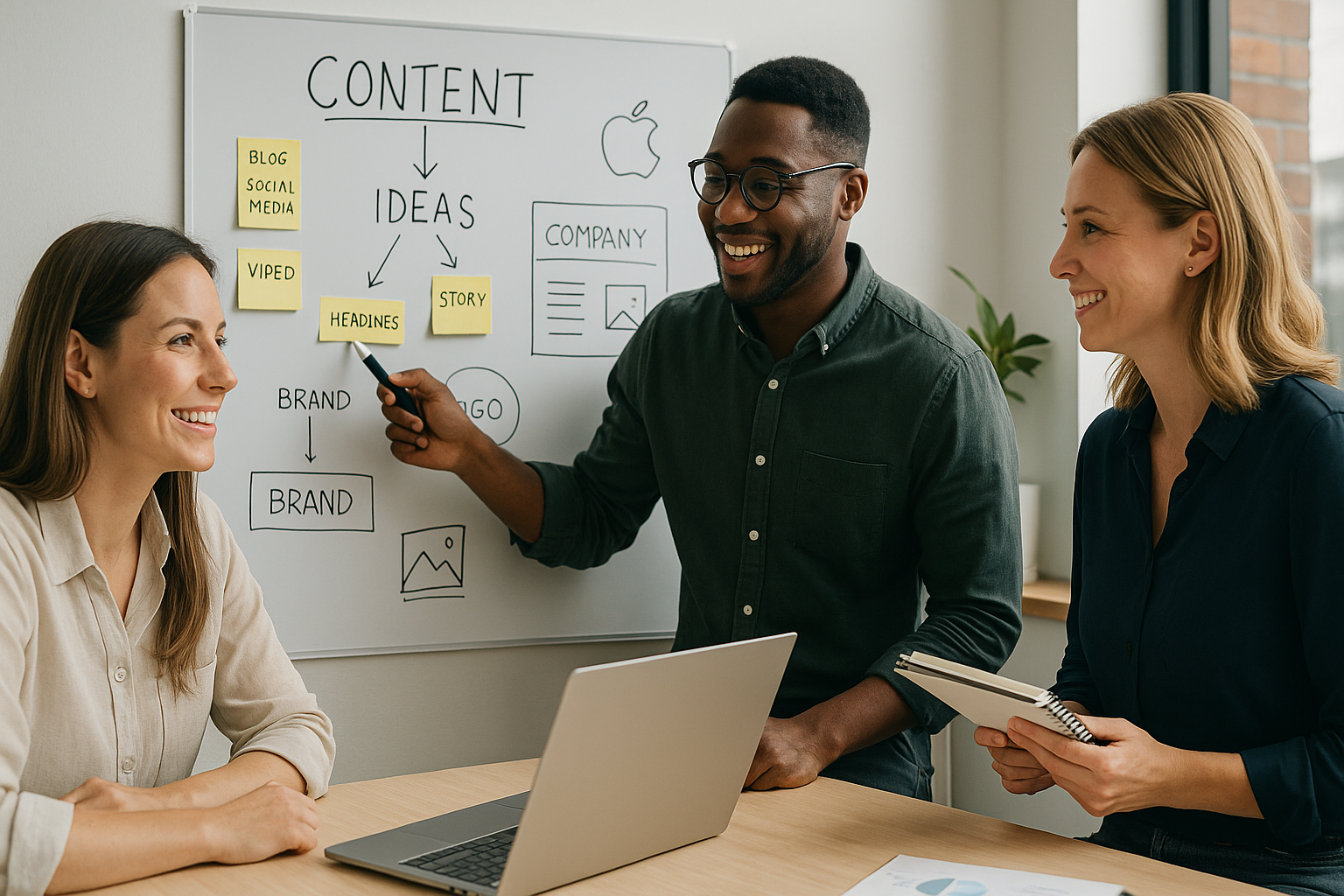 Content that connects - Whiteboard Content of the connected whiteboard