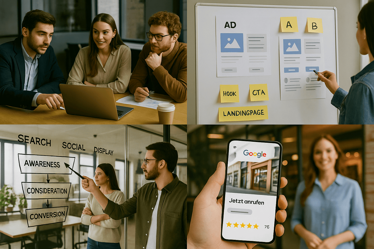 Klicks, die Kunden bringen Klicks die Kunden bringen